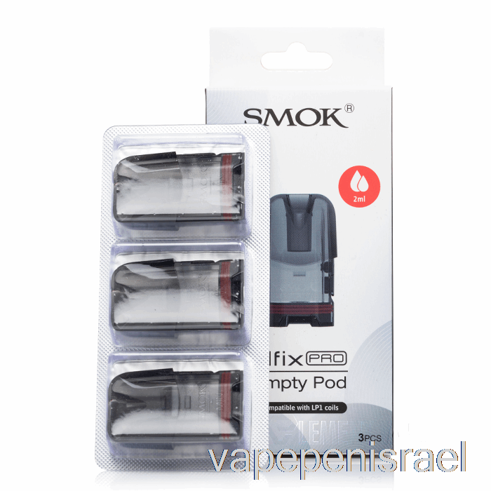 חד פעמי Vape Israel Smok Nfix Pro תרמילי החלפה 2 מ"ל תרמילי מילוי חוזר